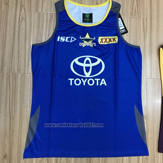 Tank Top North Queensland Cowboys Rugby 2018-2019 Azul